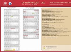 Lịch Năm Học Vinschool 24 25